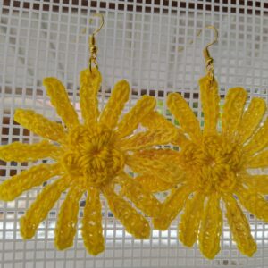 sunburst bloom earrings