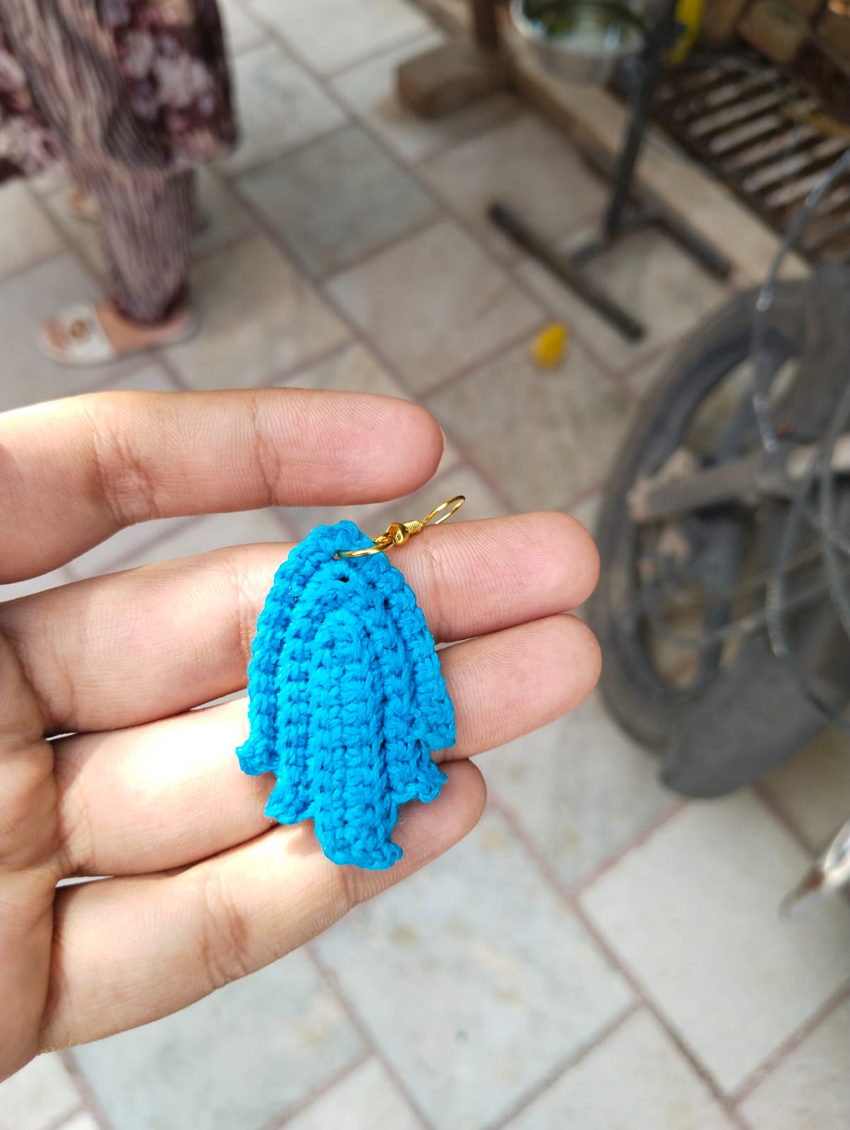 cascade drop earrings – blue cascade drop earrings – blue