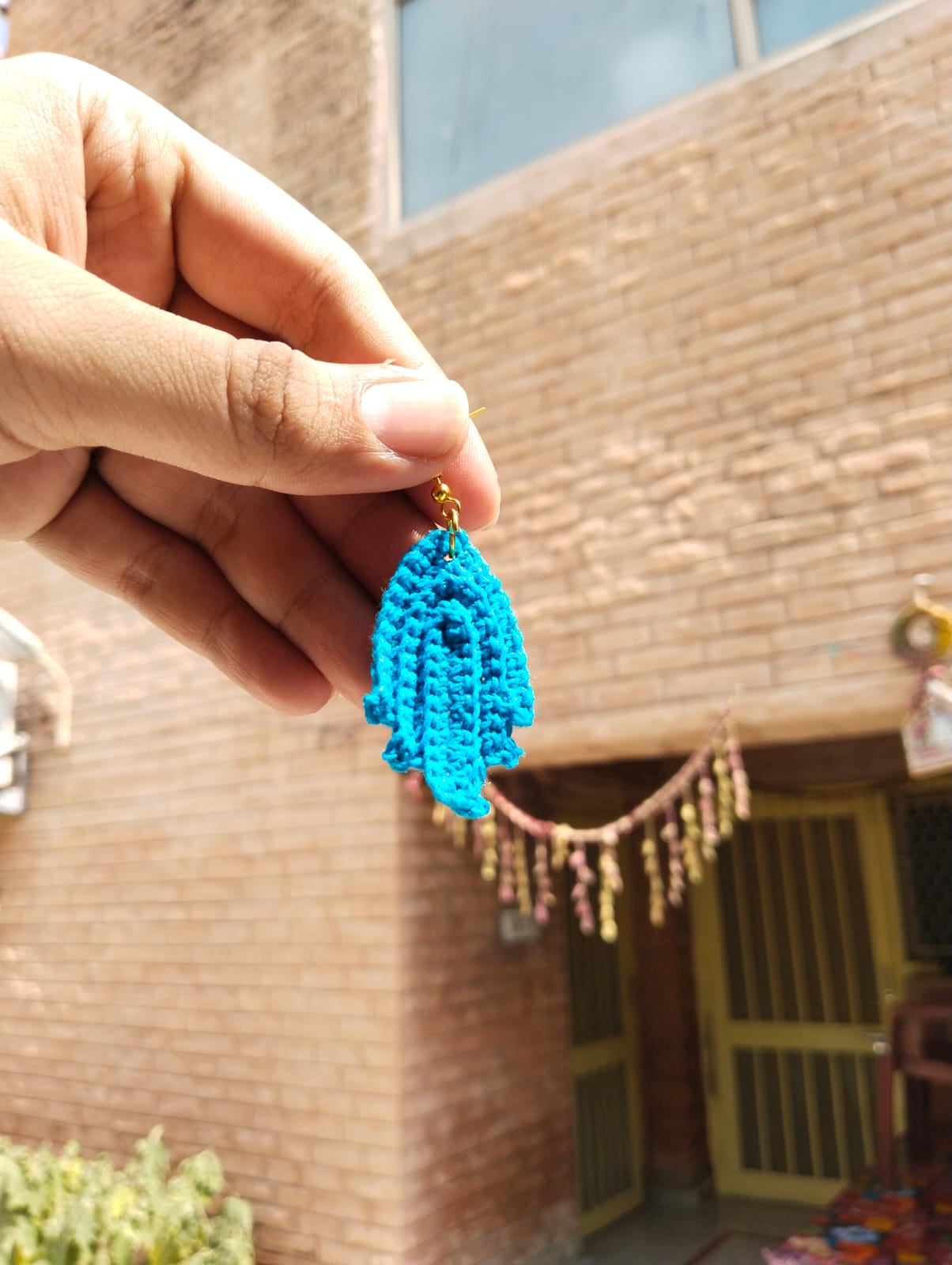 cascade drop earrings – blue cascade drop earrings – blue