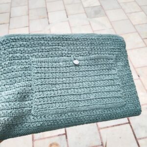 the elegant laptop tote – teal