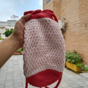 the cotton candy drawstring pouch