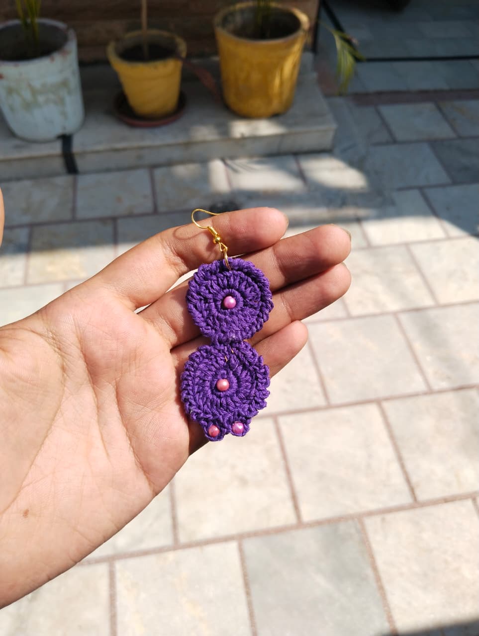 royal glow crochet earrings royal glow crochet earrings