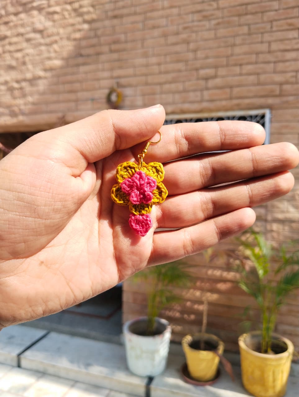 blossom drop crochet earrings blossom drop crochet earrings