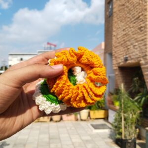 flora bloom scrunchies