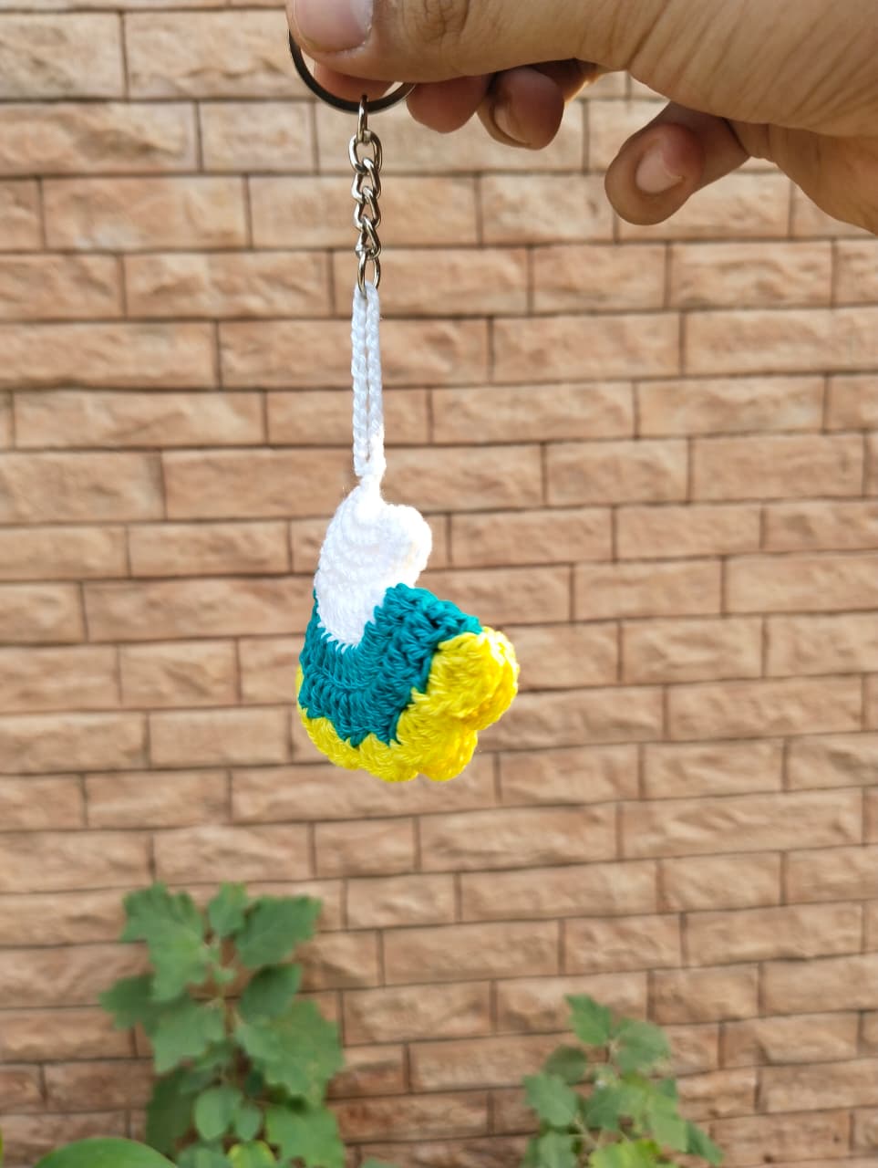 crochet "little dolly" dress keychain crochet "little dolly" dress keychain